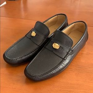Mens Black Versace Loafer - Never Worn